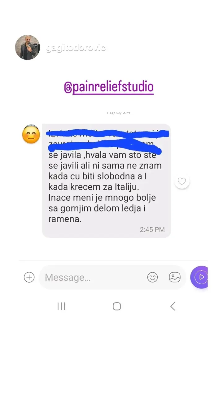 Poruka pacijenta 22
