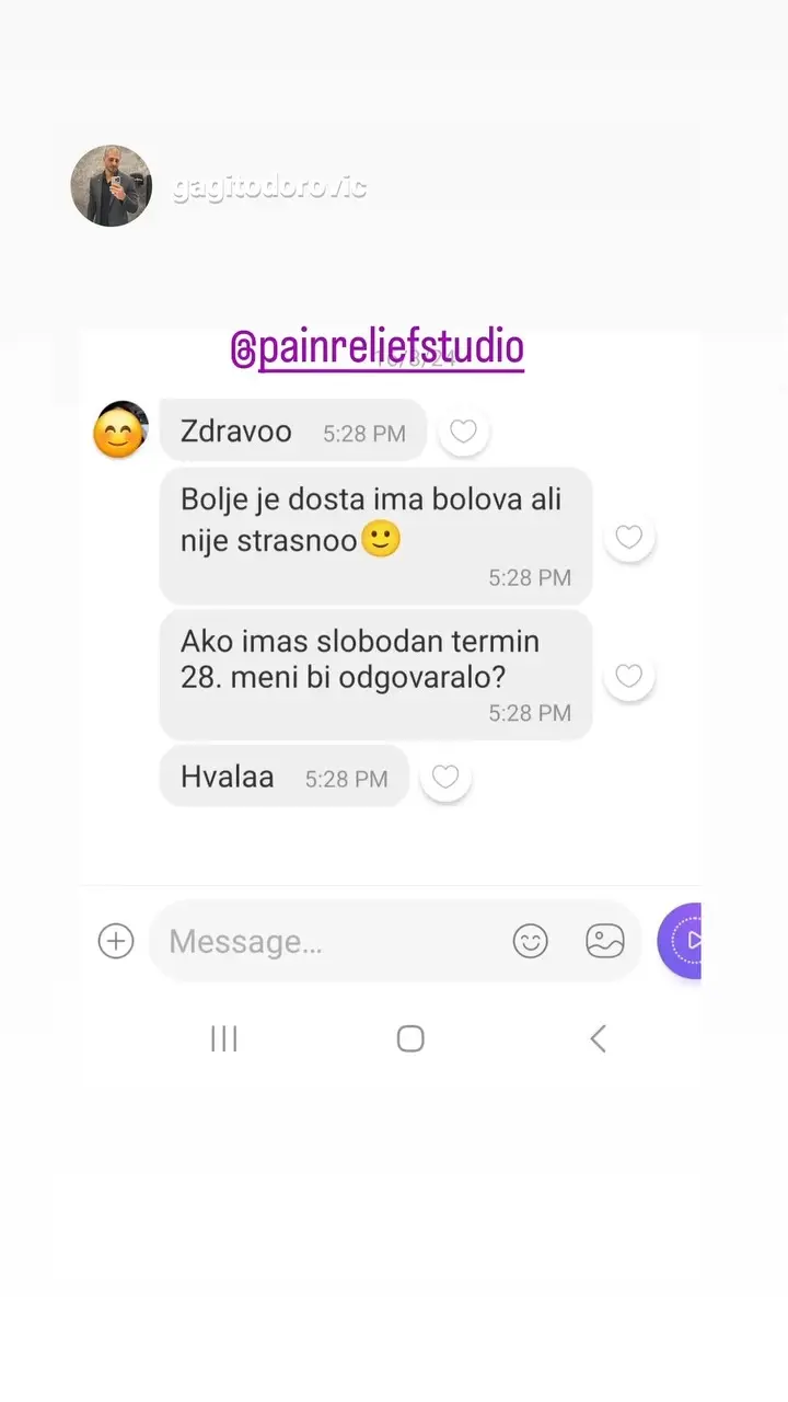 Poruka pacijenta 23