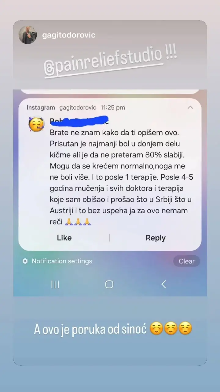 Poruka pacijenta 1