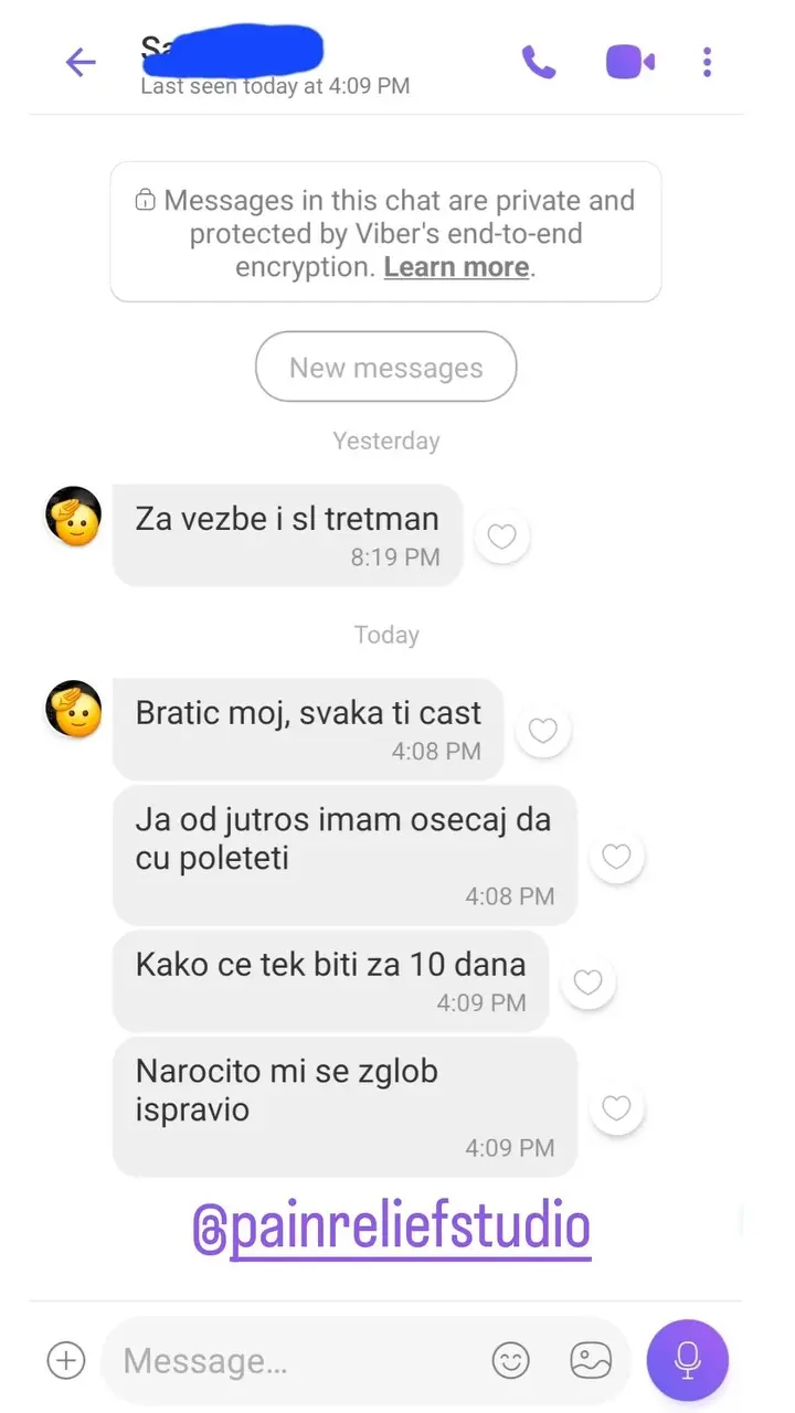 Poruka pacijenta 40